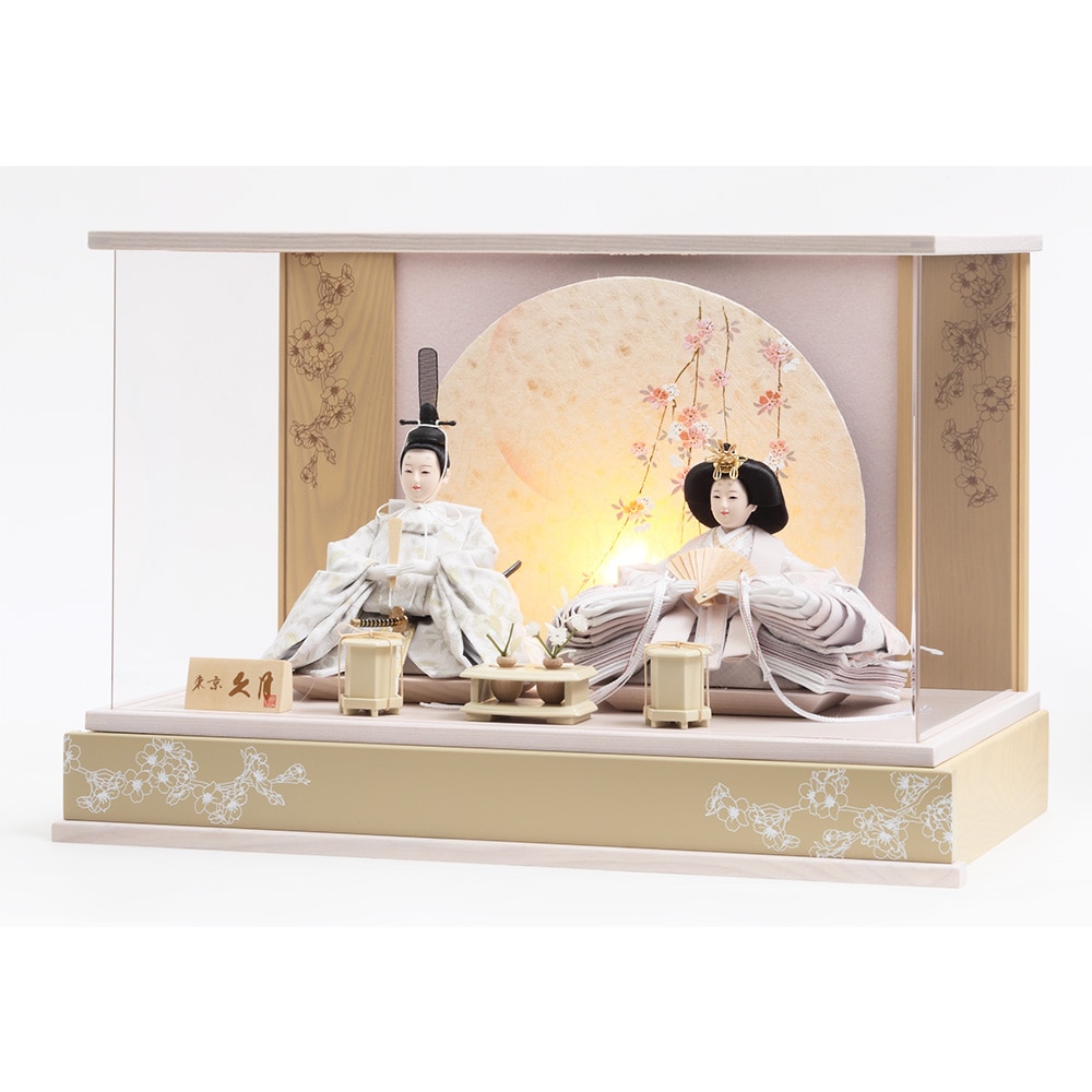 親王ケース飾り アクリルケース 6H-KK56 | ひな人形 | 【公式】 人形の