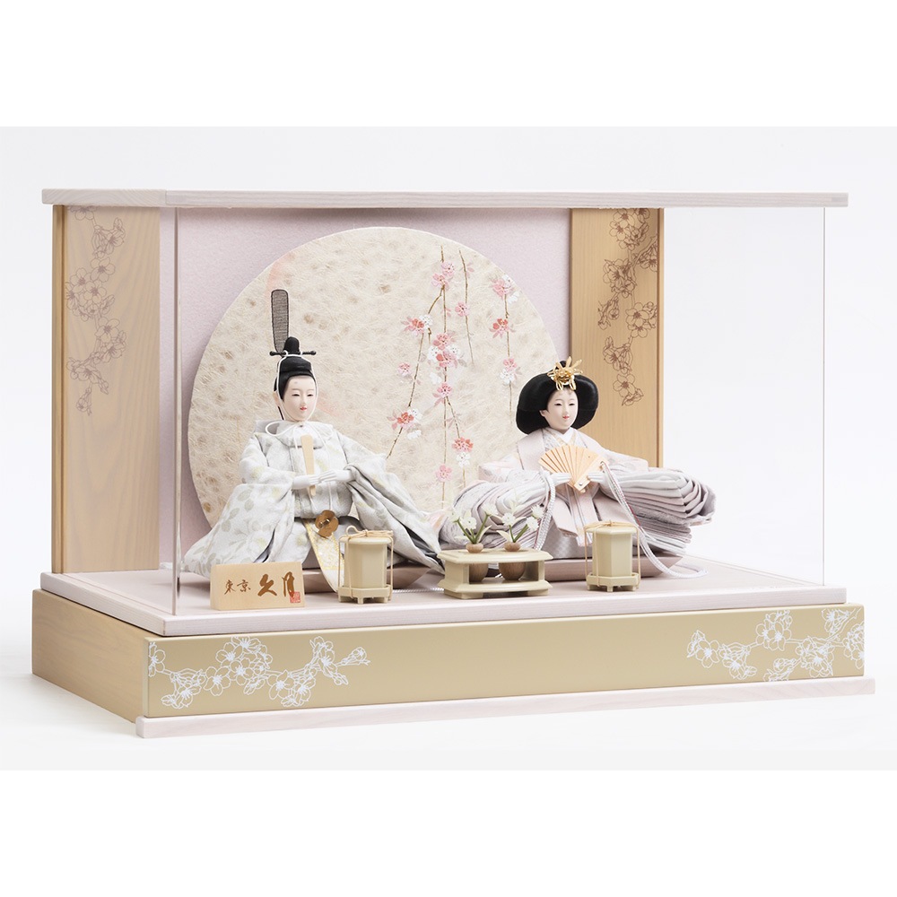 親王ケース飾り アクリルケース 6H-KK56 | ひな人形 | 【公式】 人形の