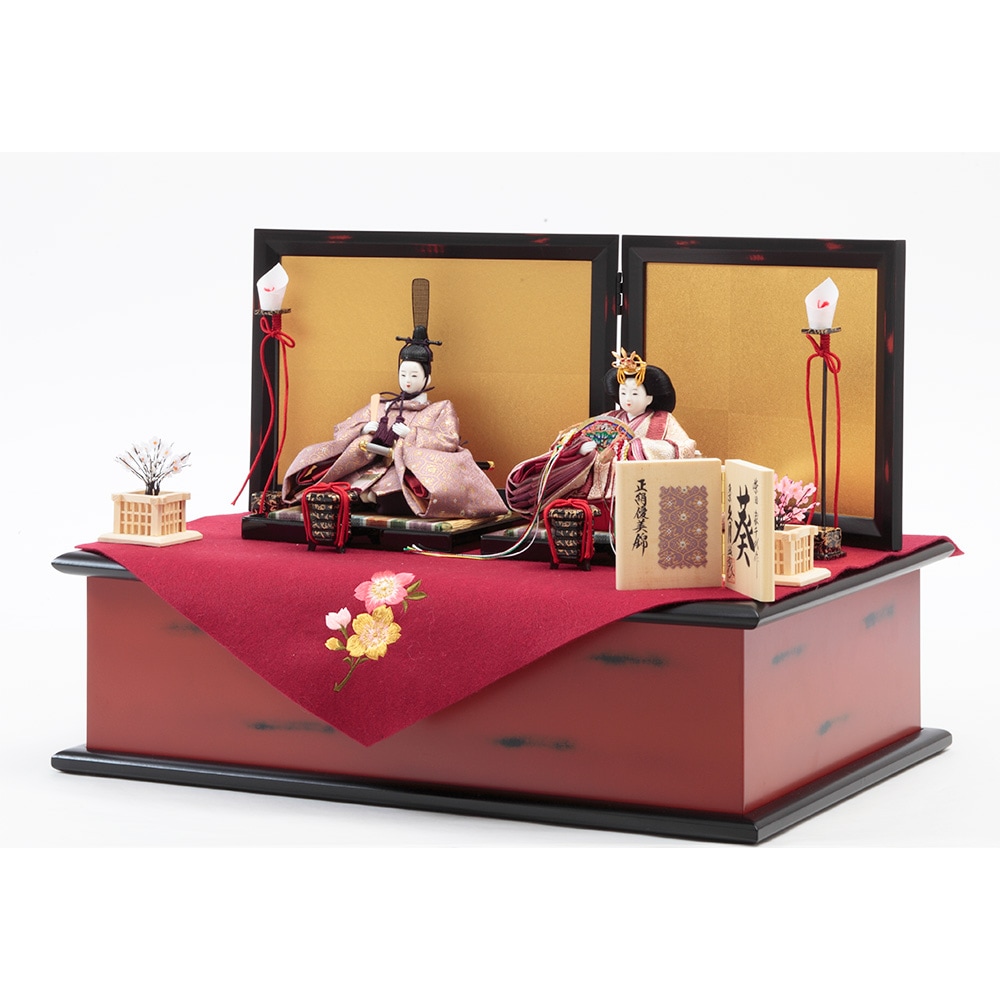 柴田家千代作 親王収納飾り 3HR-S81 | 収納飾り | 【公式】 人形の久月