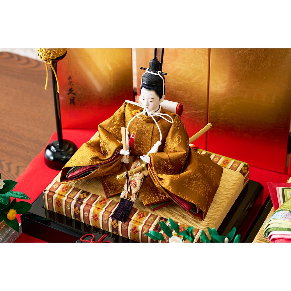 二世光匠作 親王飾り 赫き毛氈シリーズ 5HR-K60-Z | 親王飾り | 【公式