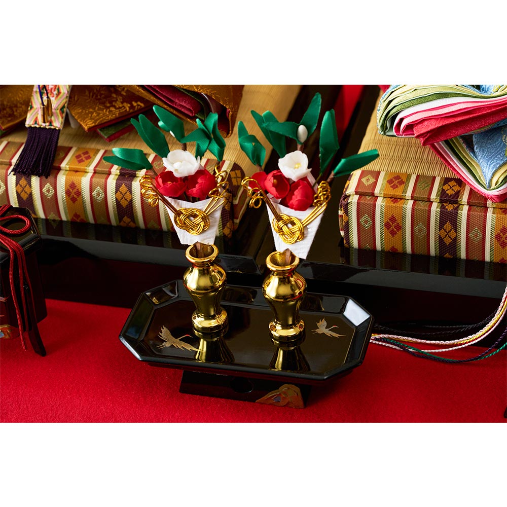 二世光匠作 親王飾り 赫き毛氈シリーズ 5HR-K60-Z | 親王飾り