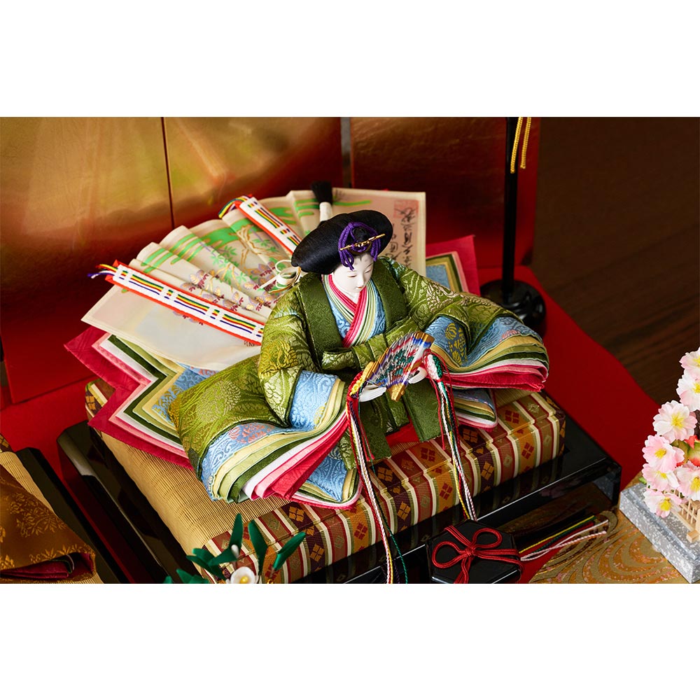 二世光匠作 親王飾り 赫き毛氈シリーズ 5HR-K60-Z | 親王飾り | 【公式