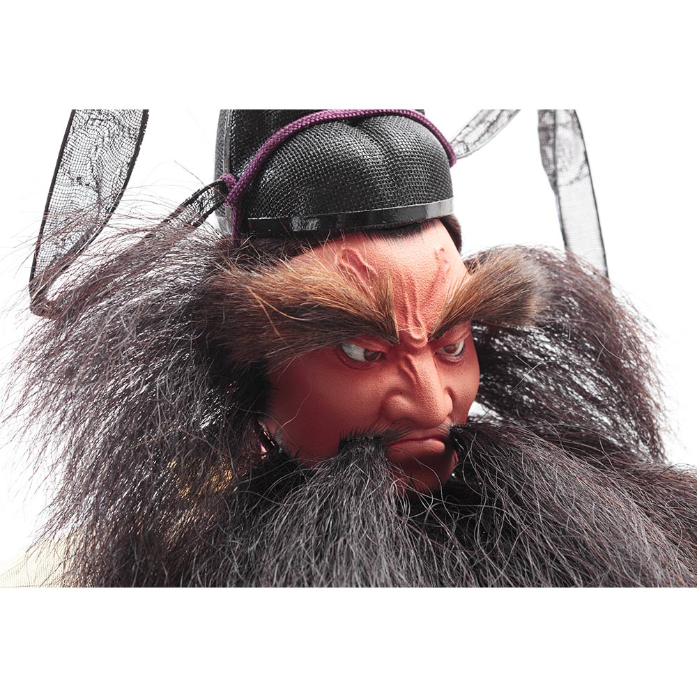 頭師・及川映峰 着付師・幸一光 特製鐘馗飾り 3G-M18-Z（正絹小八