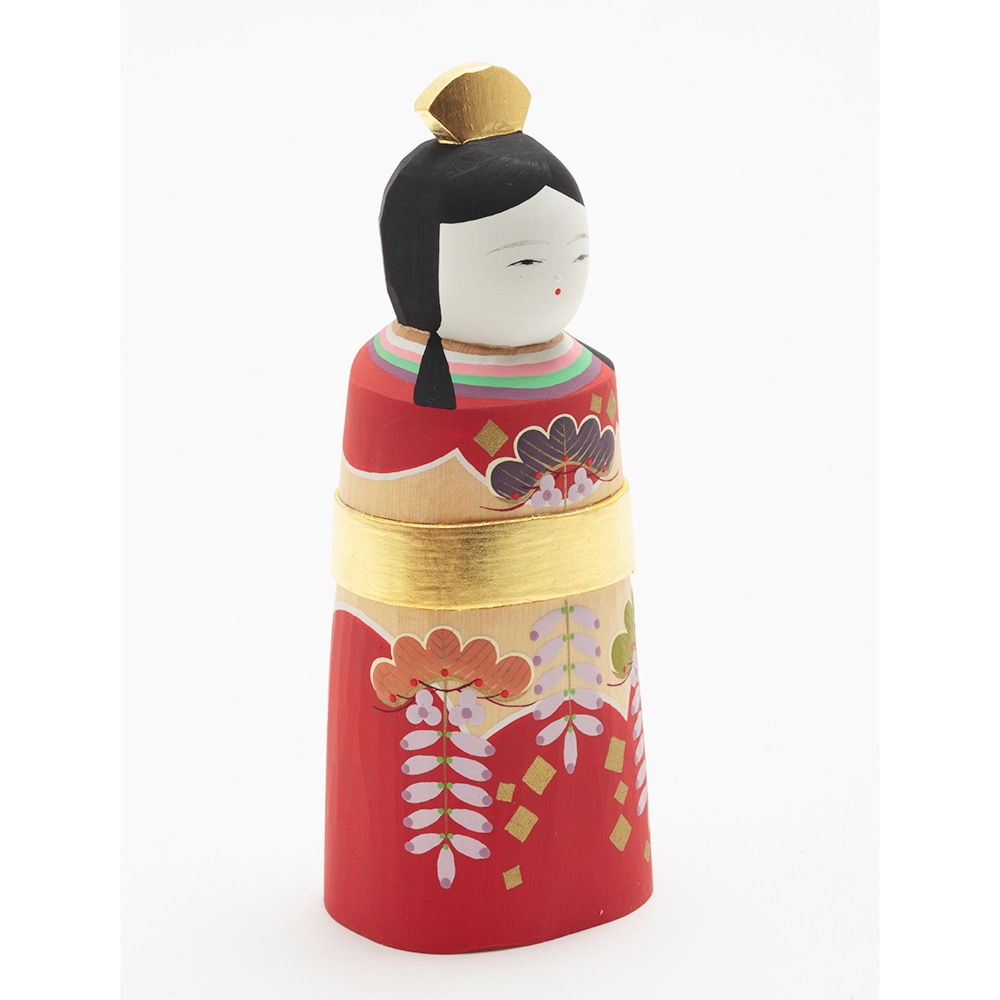 えひめ伝統工芸品□□南雲 一刀彫「子華の春」福俵♪ 工芸品