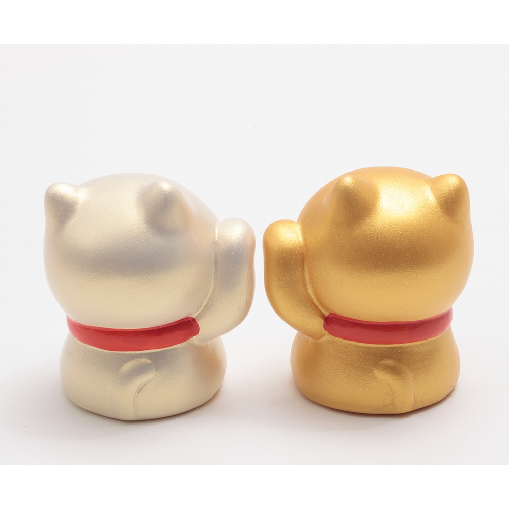 幸せ招き猫 特小 金・銀セット SN-037 | 招き猫 | 【公式】 人形