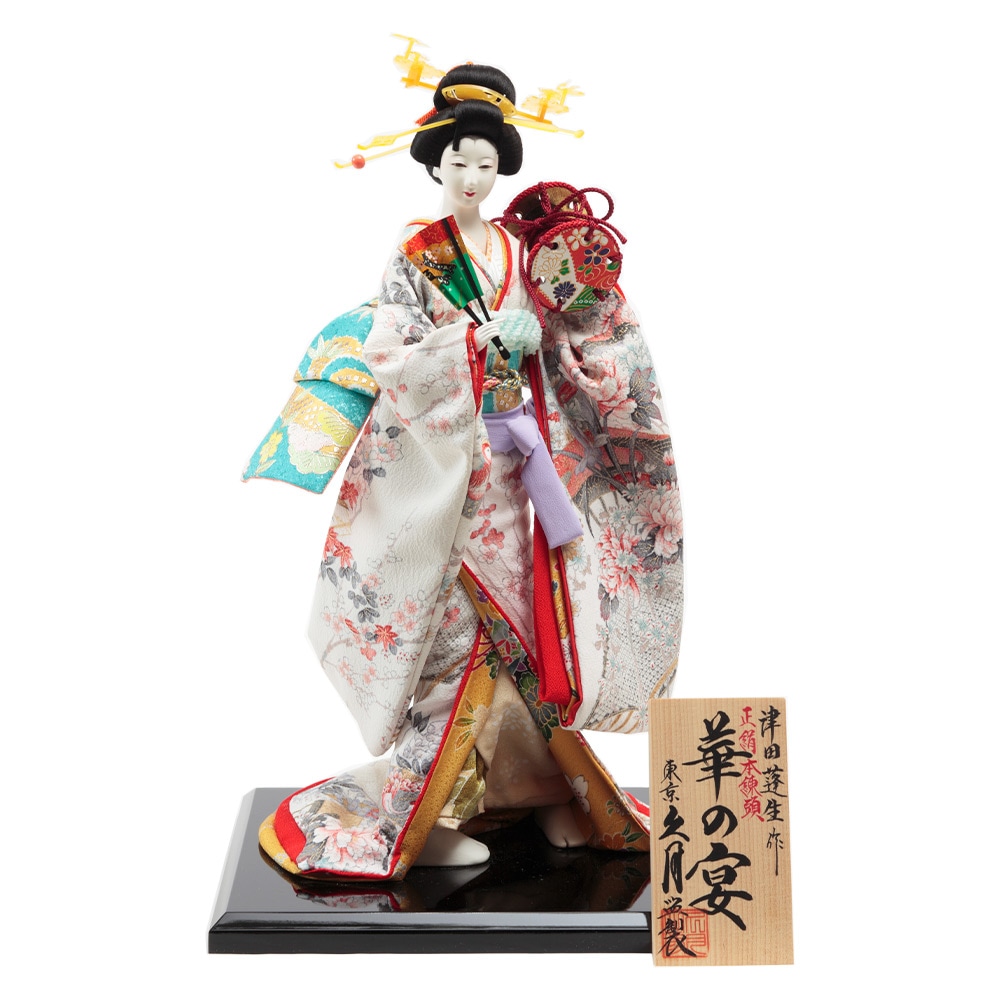 津田蓬生作 尾山人形「華の宴 本練り頭 10号」 TH1061A | 尾山