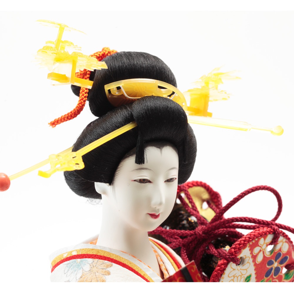 津田蓬生作 尾山人形「華の宴 本練り頭 10号」 TH1061A | 尾山