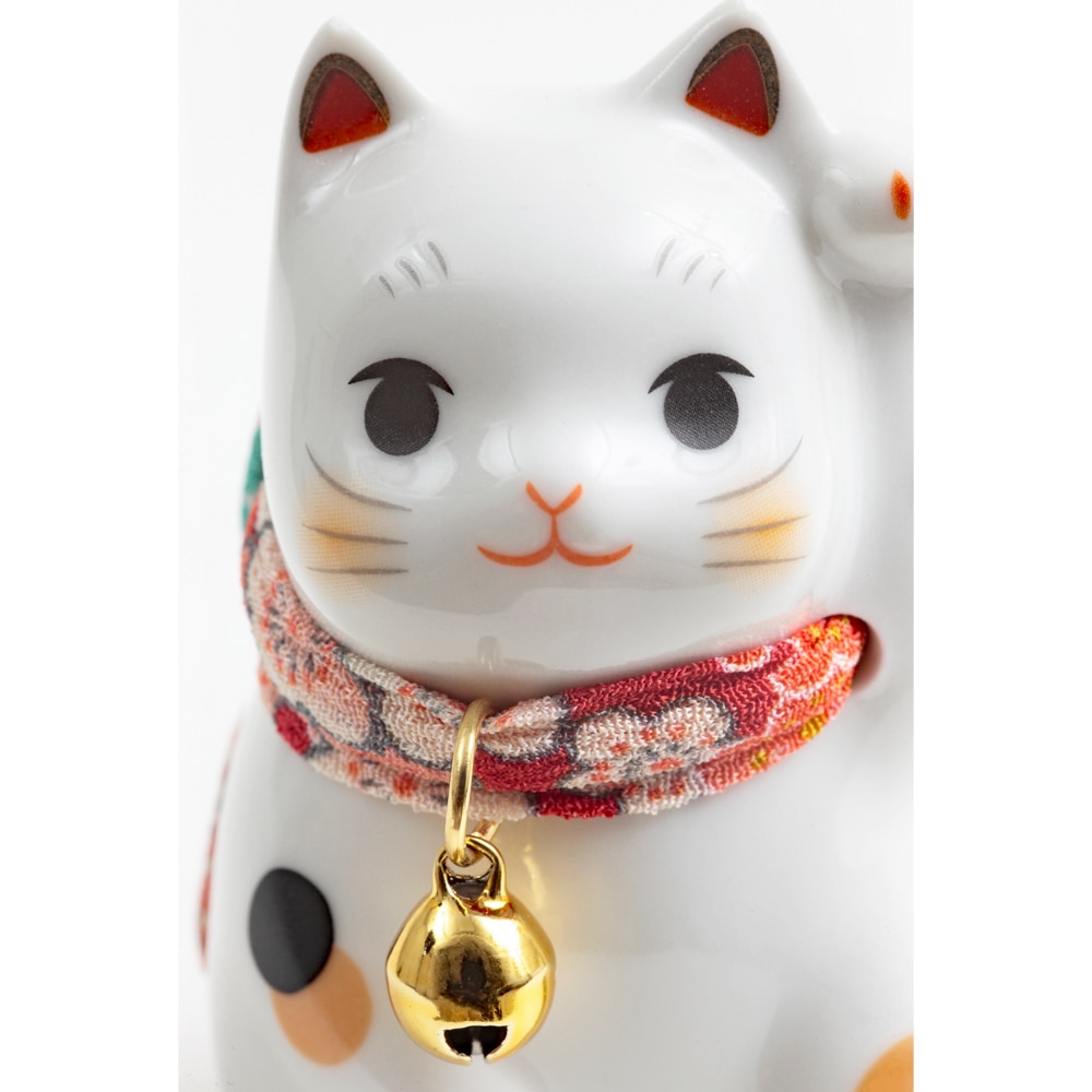セルロイド人形　招き猫　福あつめ 招き猫 彩絵ふく福招き猫 左手 7195 | 動物 | 【公式】 人形の久
