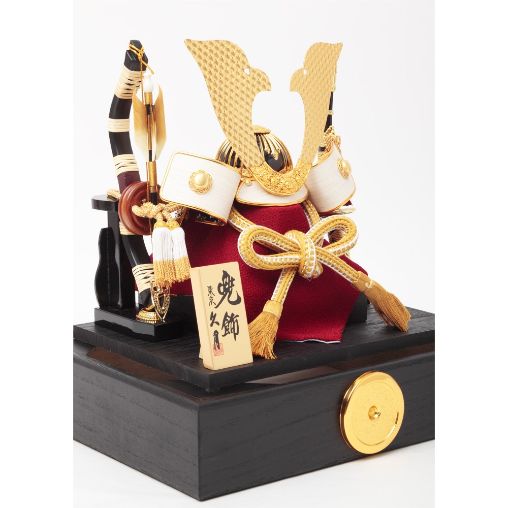 兜ケース飾り アクリルケース オルゴール付 5G-C37-Z | 取付ケース飾り