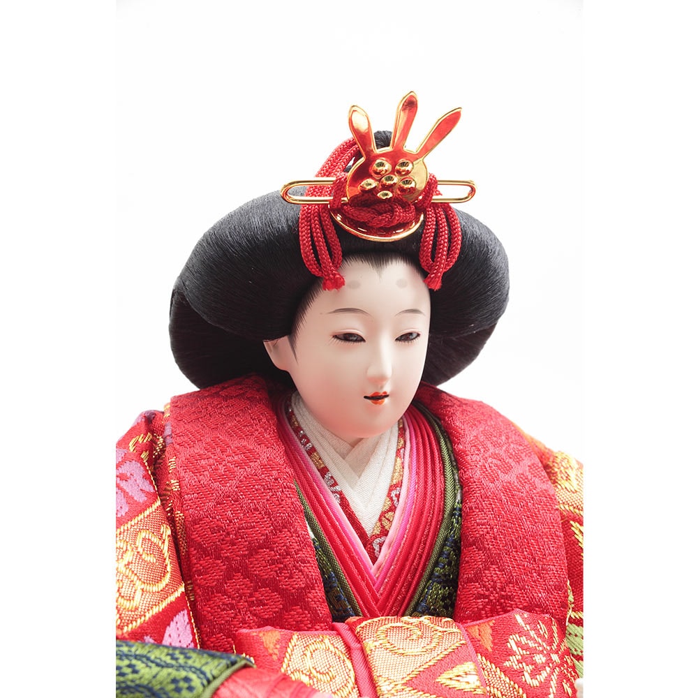 #親王飾り　【本畳台】●大ぶり‼️豪華衣装・良いお顔です。丁寧な作りです‼️−３３ ワダエミ監修 親王飾り 帝 72HR-K20 | 親王飾り | 【公式】 人形の久月