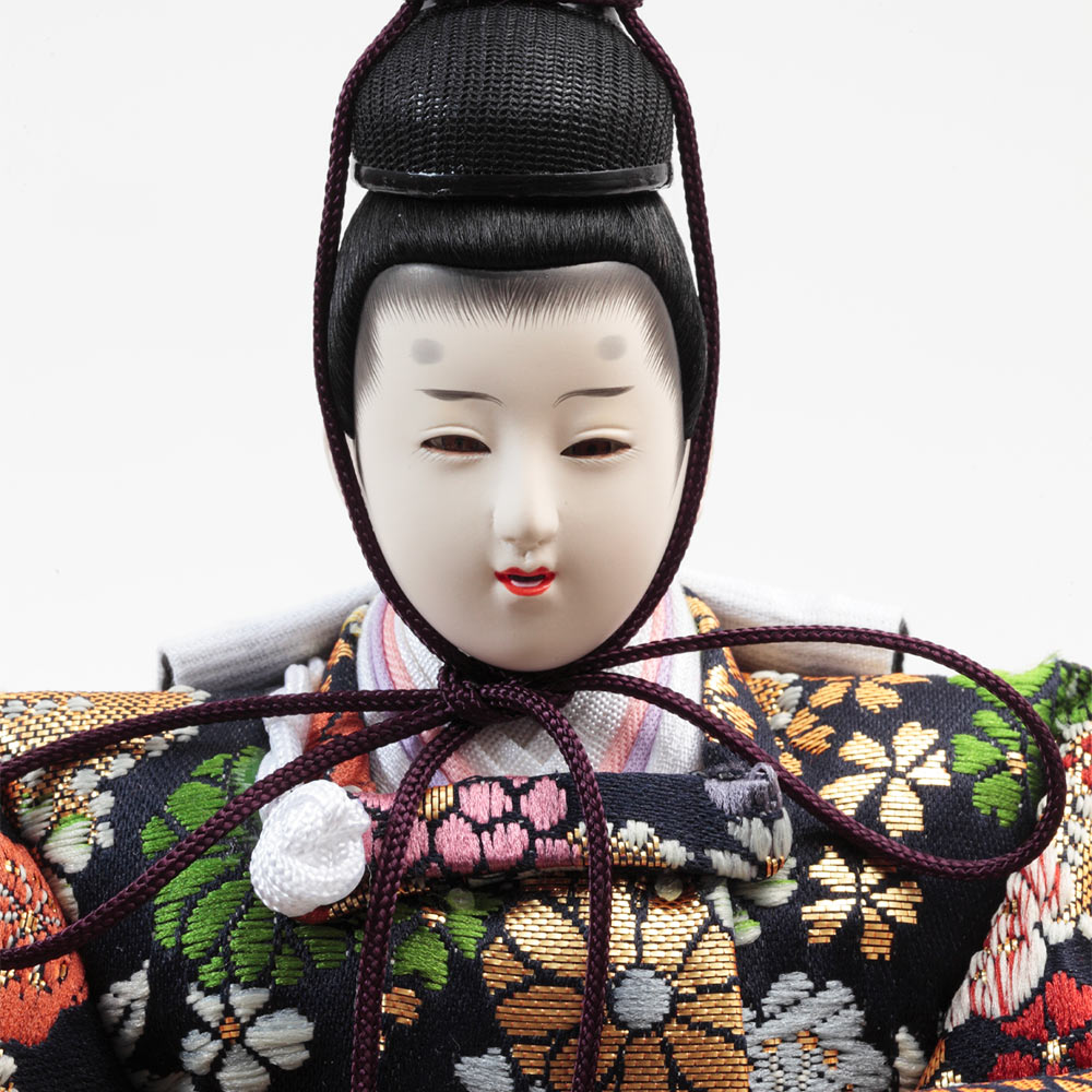 毛氈三段 親王官女飾り 72HR-G29 | 段飾り | 【公式】 人形の久月