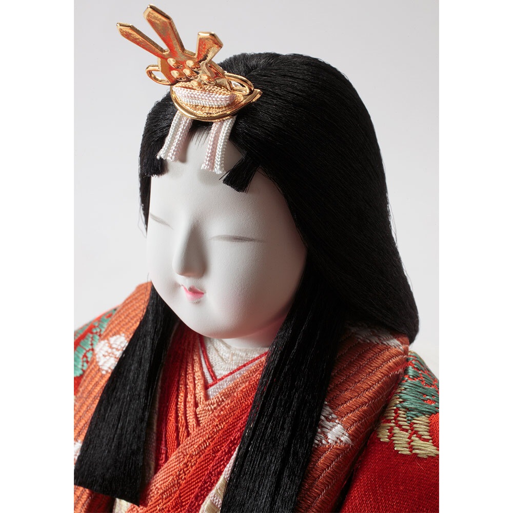 豪華彫刻入り木製パーテーション 4つ折り かりん。 真多呂作 木目込 親王飾り 4HR-M64 | 木目込飾り | 【公式