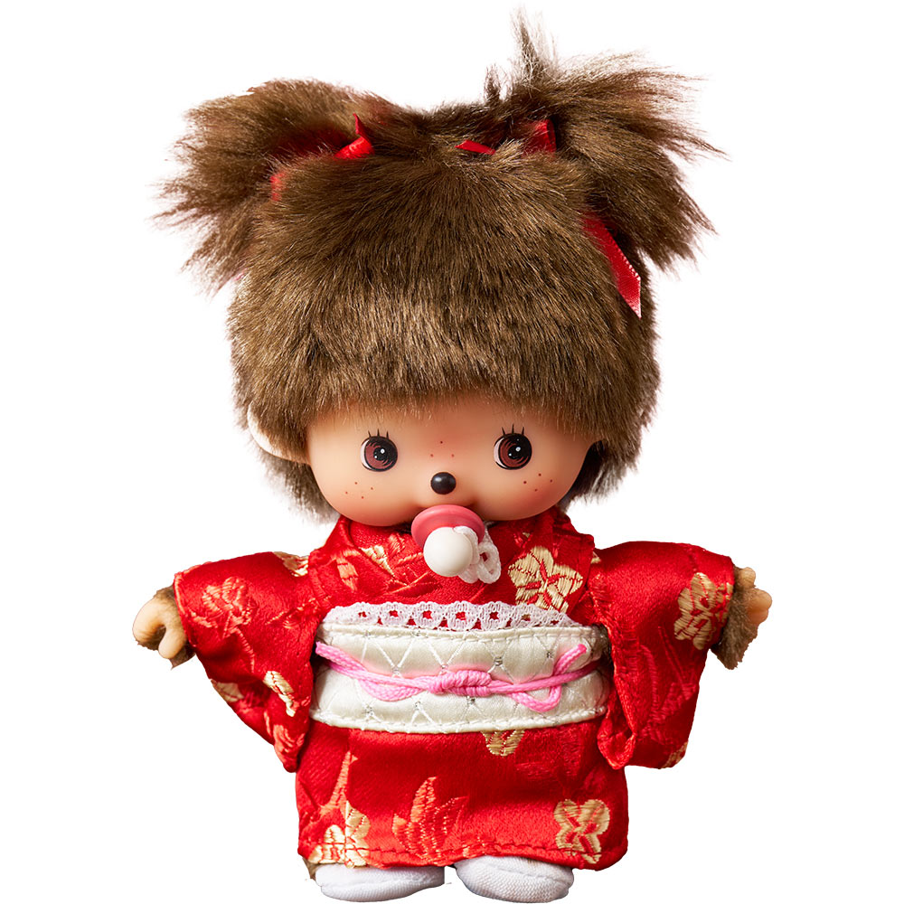 久月オリジナル お着物ベビチッチ 女の子 IPM-19-Z | ぬいぐるみ