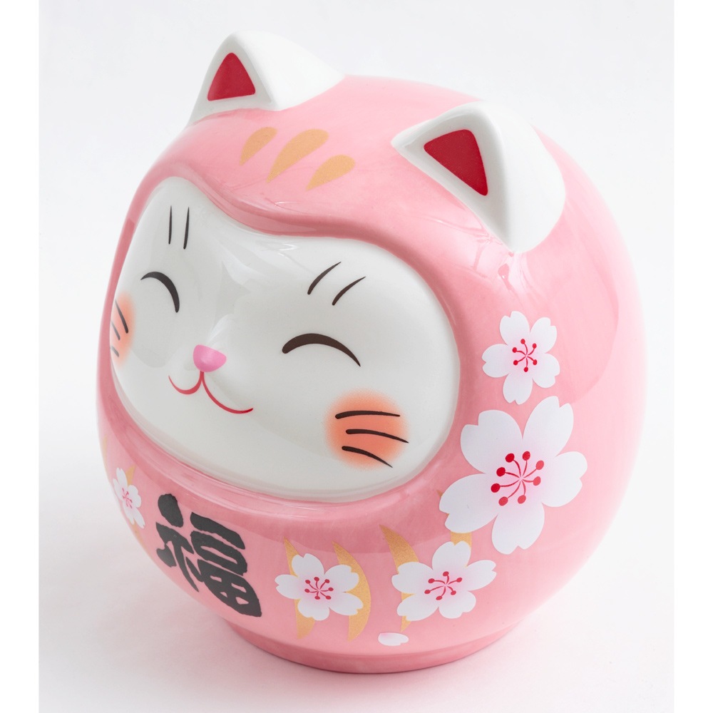 彩絵開運だるま 桜桃福 大 貯金箱 7820 | 動物 | 【公式】 人形