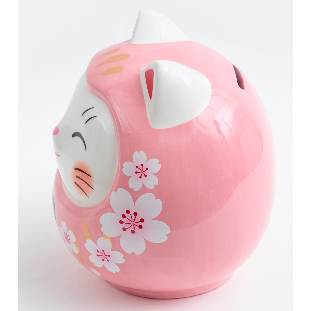 開運だるま 開運招福 ミニだるま ピンク 恋愛運 かわいい置物 達磨 daruma
