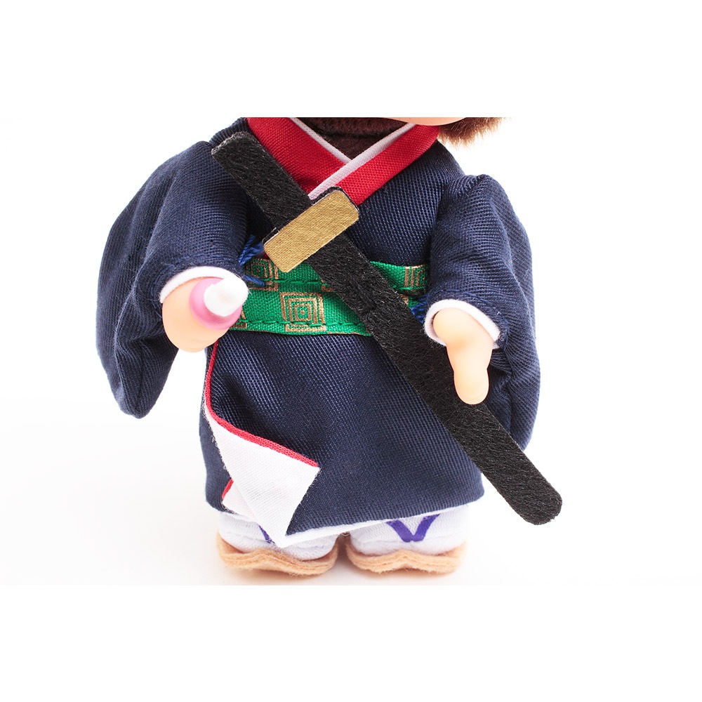 久月オリジナル お着物モンチッチ キーチェーン 男の子 剣豪 IPM-103-Z