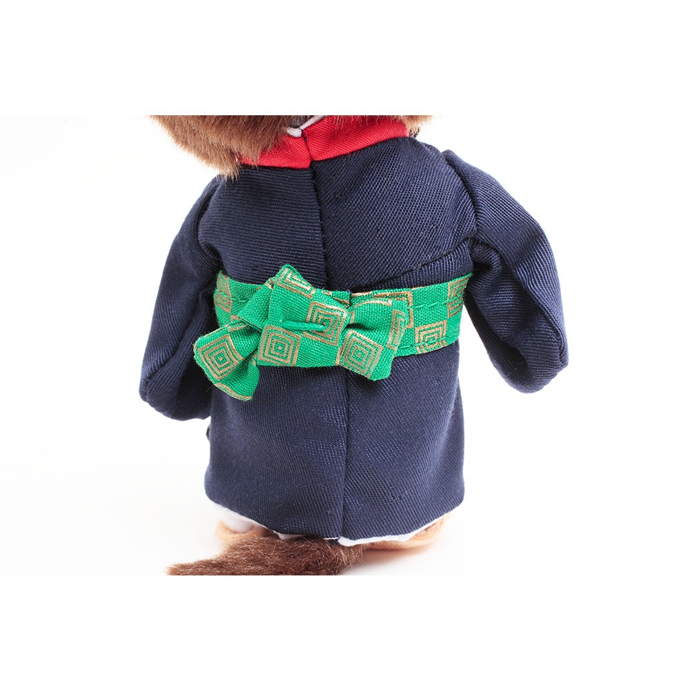 お正月 モンチッチ 着物 男の子 monchhichi 812 久月オリジナル お着物モンチッチ キーチェーン 男の子 剣豪 IPM-103-Z
