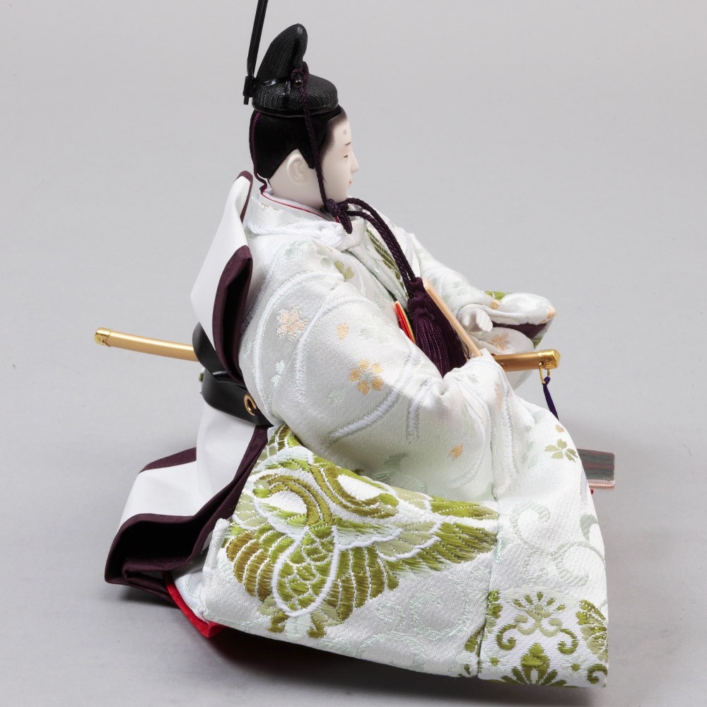 木製三段 親王官女飾り 72HR-G19 | ひな人形 | 【公式】 人形の久月