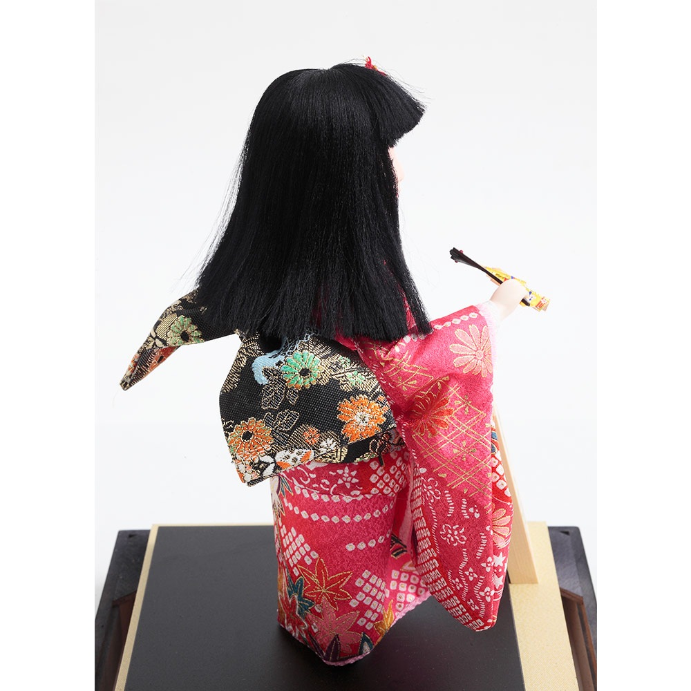 浮世人形ケース飾り 舞扇 5H-U6 | 浮世人形 | 【公式】 人形の久月