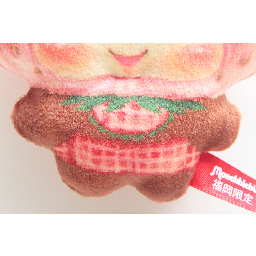 久月オリジナル モンチッチ プリントマスコット 福岡 あまおう IPM-111