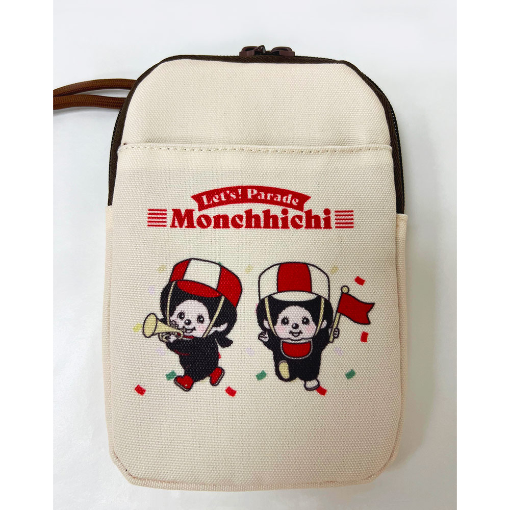 モンチッチ 　ショルダーバッグ＆ポーチセット ぬいぐるみチャーム付き モンチッチ特集 | ケスクルデザイン