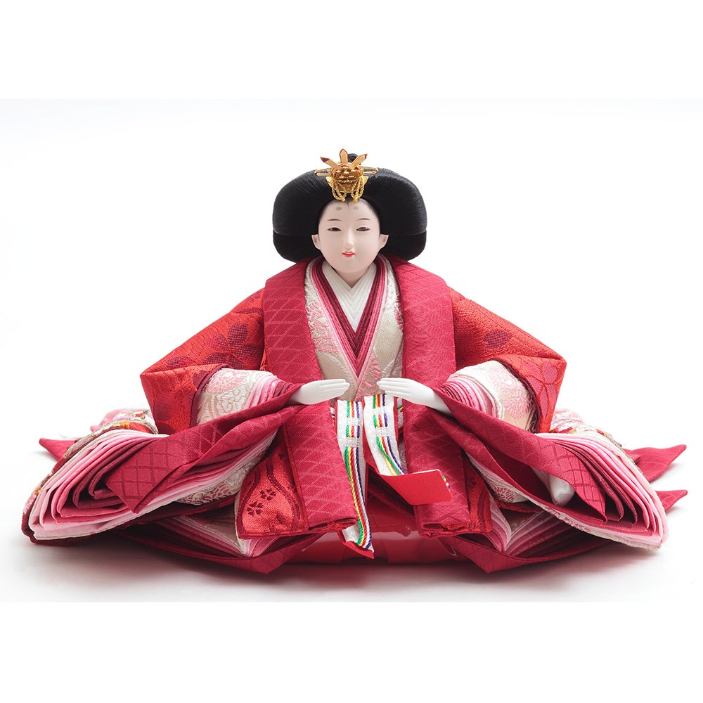 収納三段 親王官女飾り 引き出し式 6HR-N22 | 段飾り | 【公式】 人形