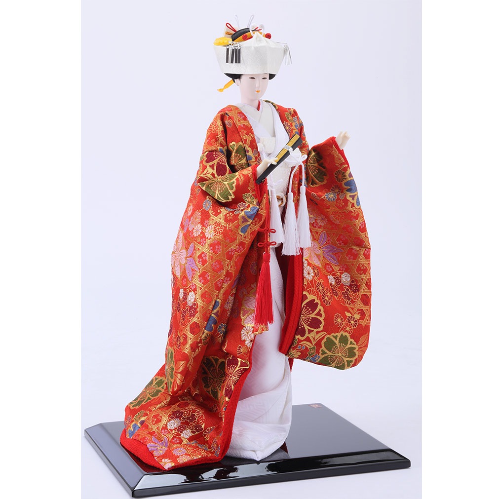 尾山人形 花嫁 赤打掛 8号 A2822 | 花嫁人形 | 【公式】 人形の久月