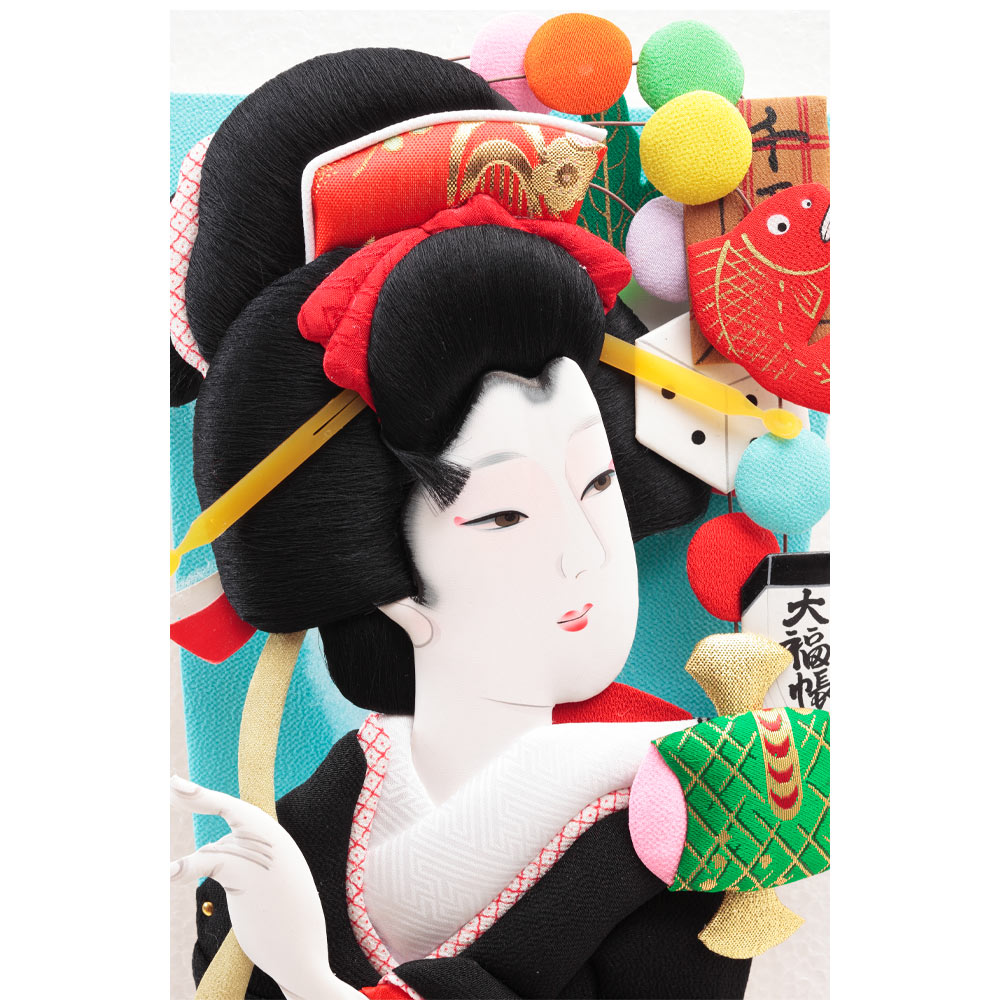 やまとや作 古典羽子板ケース飾り 16号 72EH-85 | 羽子板 | 【公式