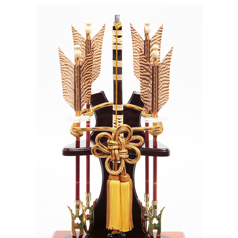 破魔弓ケース飾り　13号　銘木シリーズ　針桐　73EY-25-Z 破魔弓ケース飾り 13号 アクリルケース 73EY-3 | 破魔弓 | 公式