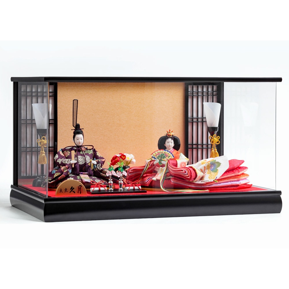 親王ケース飾り アクリルケース 6H-KK15 | ケース飾り | 【公式】 人形