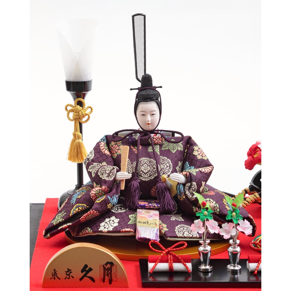 親王ケース飾り アクリルケース 6H-KK15 | ひな人形 | 【公式】 人形の