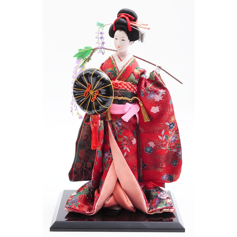 津田蓬生作 10号 尾山人形 「藤娘」 TH1001B | 尾山人形 | 【公式