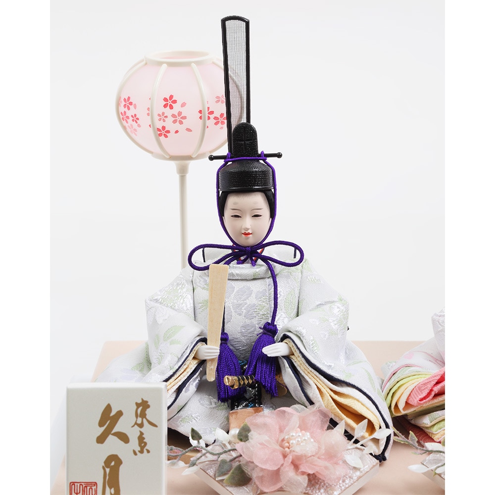 展示品　ケース入りひな人形 親王ケース飾り アクリルケース 6H-KK29-Z | ひな人形 | 【公式】 人形