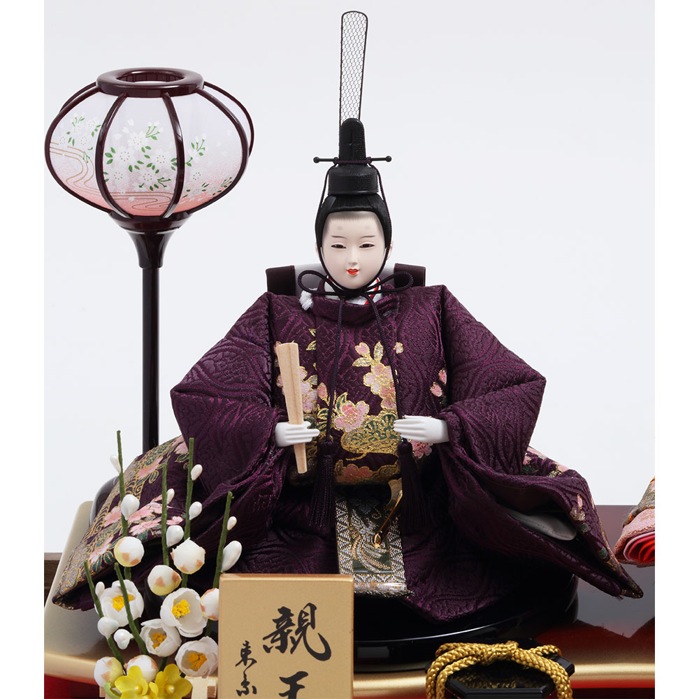 親王ケース飾り 正面アクリルケース 6H-KK44 | ひな人形 | 【公式