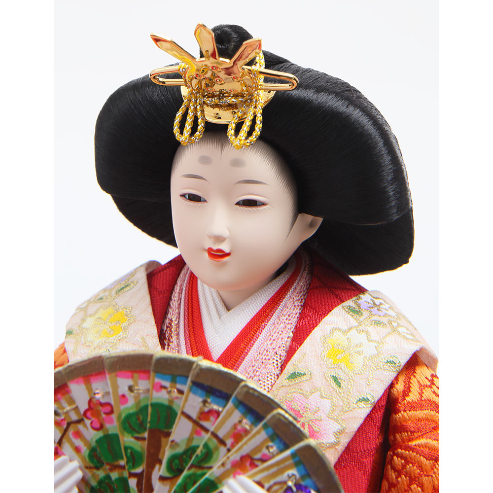 親王ケース飾り 正面アクリルケース 6H-KK44 | ひな人形 | 【公式