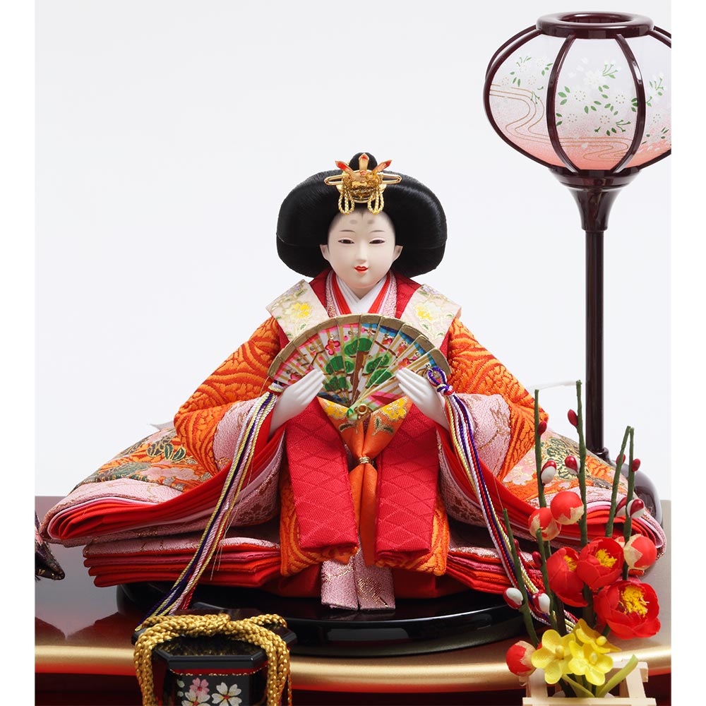 親王ケース飾り 正面アクリルケース 6H-KK44 | ひな人形 | 【公式