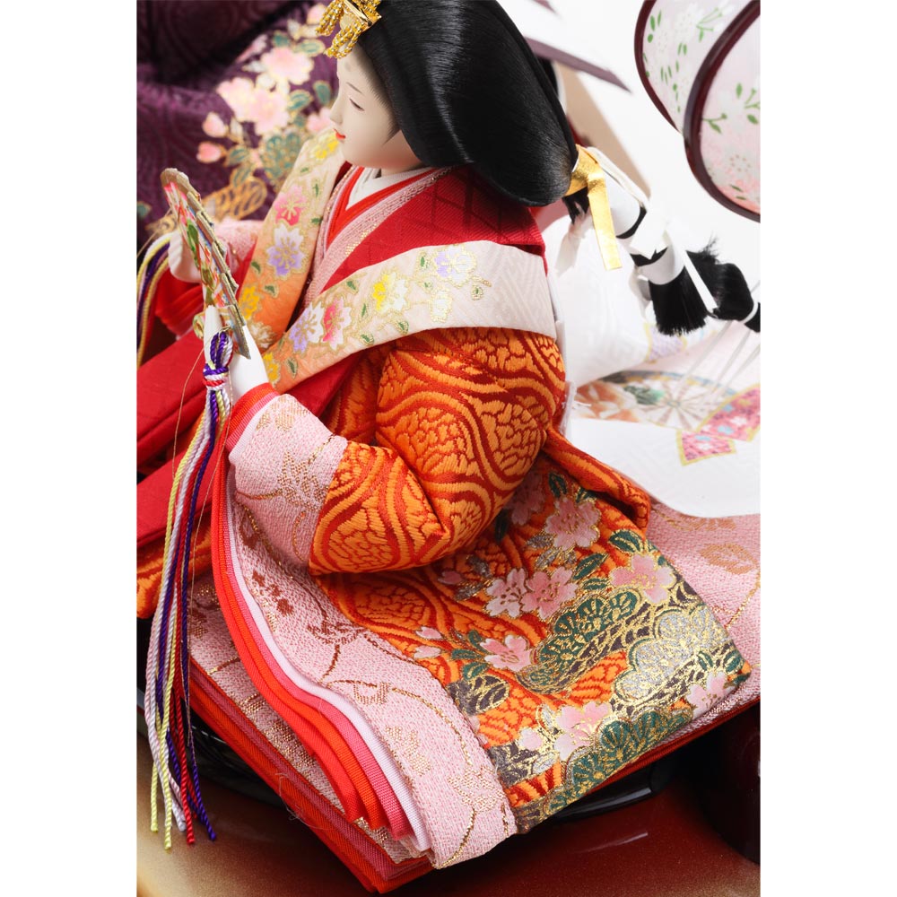 親王ケース飾り 正面アクリルケース 6H-KK44 | ひな人形 | 【公式