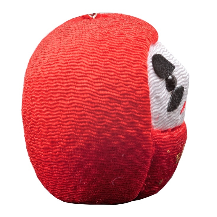 久月 木目込み手作りキット3019 『つれてって！縁起だるま（ストラップ