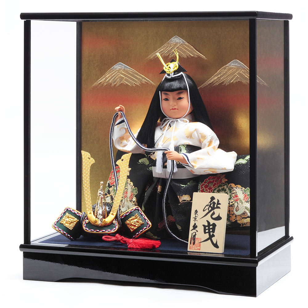 武者人形 赤金装飾 伝統的 武者ケース 5G-M11 | 金太郎・武者人形 | 【公式】 人形の久月