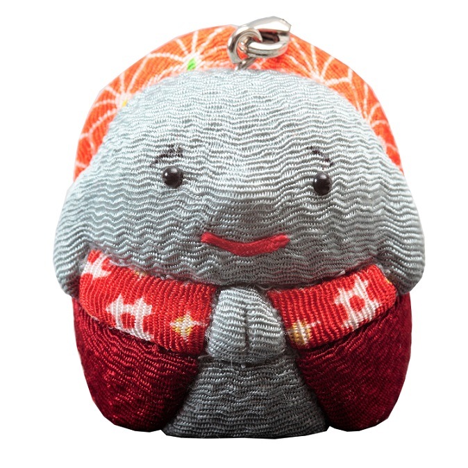 久月 木目込み手作りキット3021 『つれてって！縁起じぞう（ストラップ