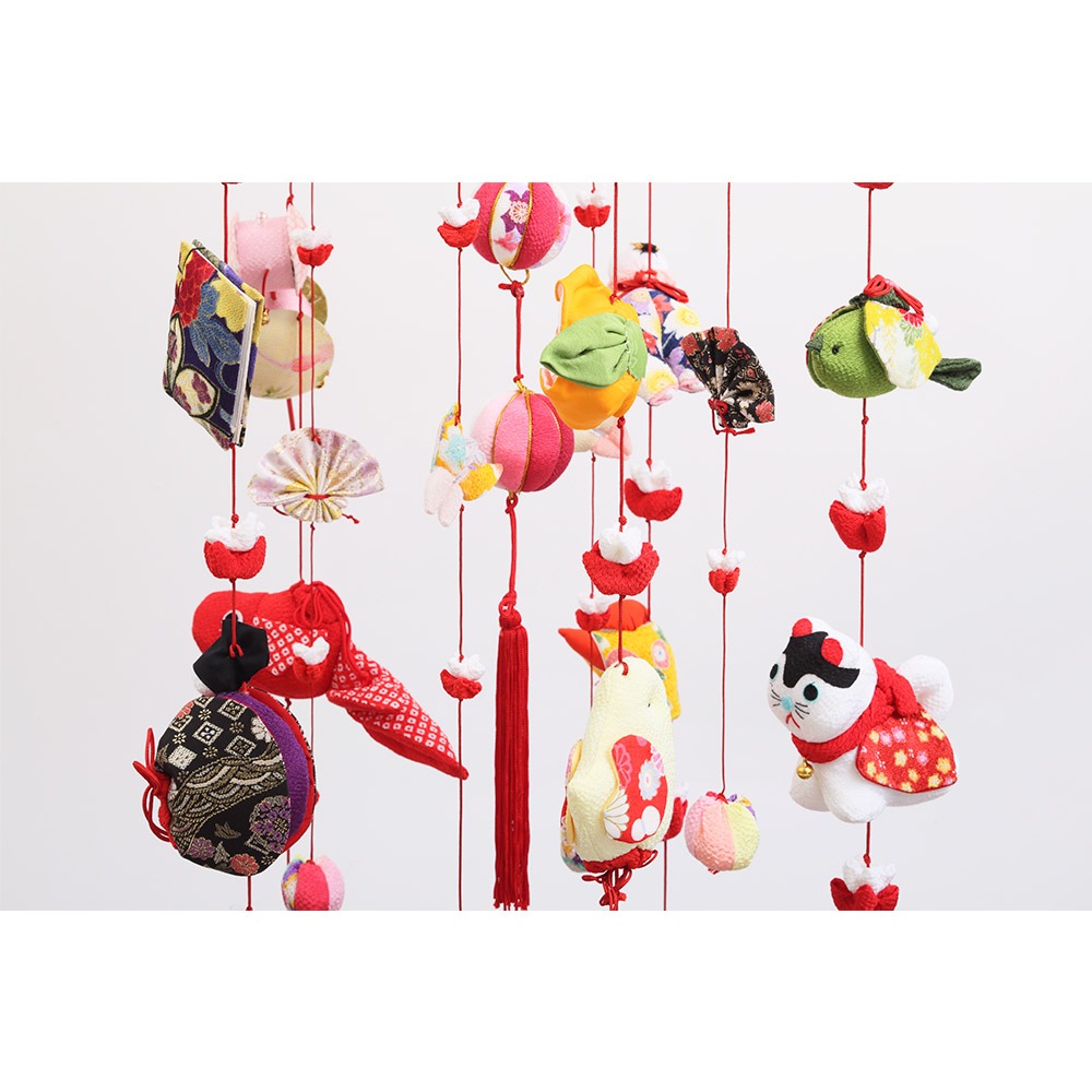 つるし雛 伸縮スタンド付 6H-R3 | つるし飾り | 【公式】 人形の久月