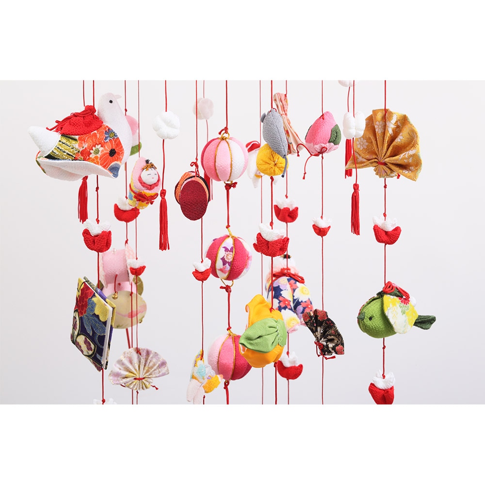 つるし雛 伸縮スタンド付 6H-R3 | つるし飾り | 【公式】 人形の久月