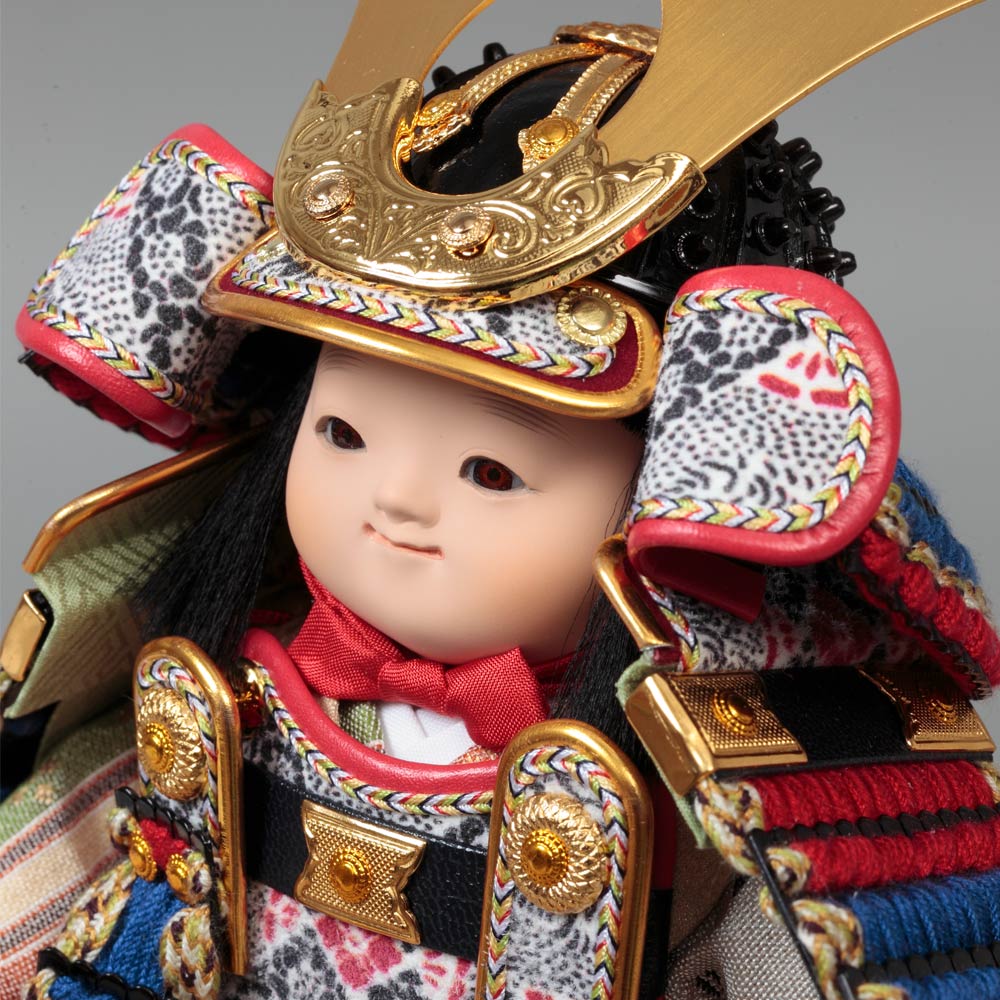 幸一光作 子供大将飾り 名前旗セット S5119A | 大将飾り