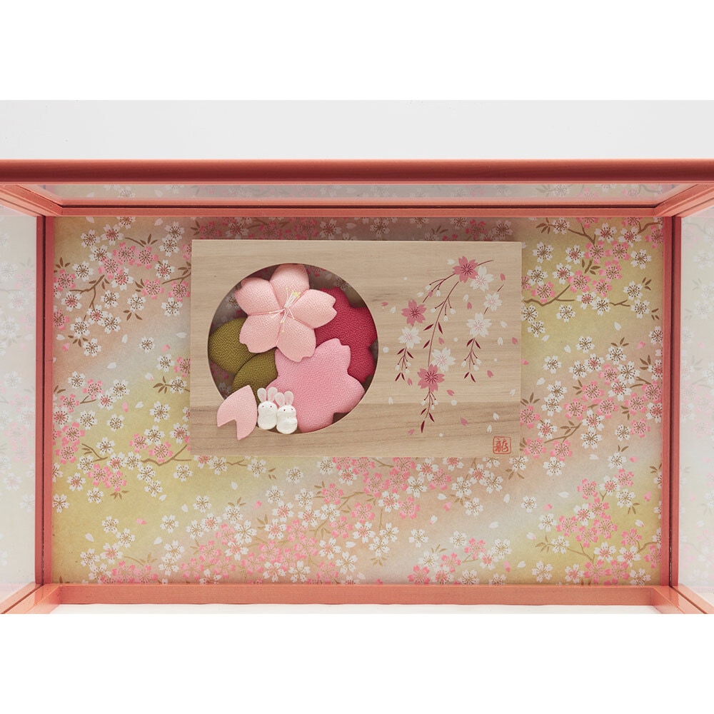 親王ケース飾り ガラスケース 4H-KK3-Z | ケース飾り | 【公式】 人形