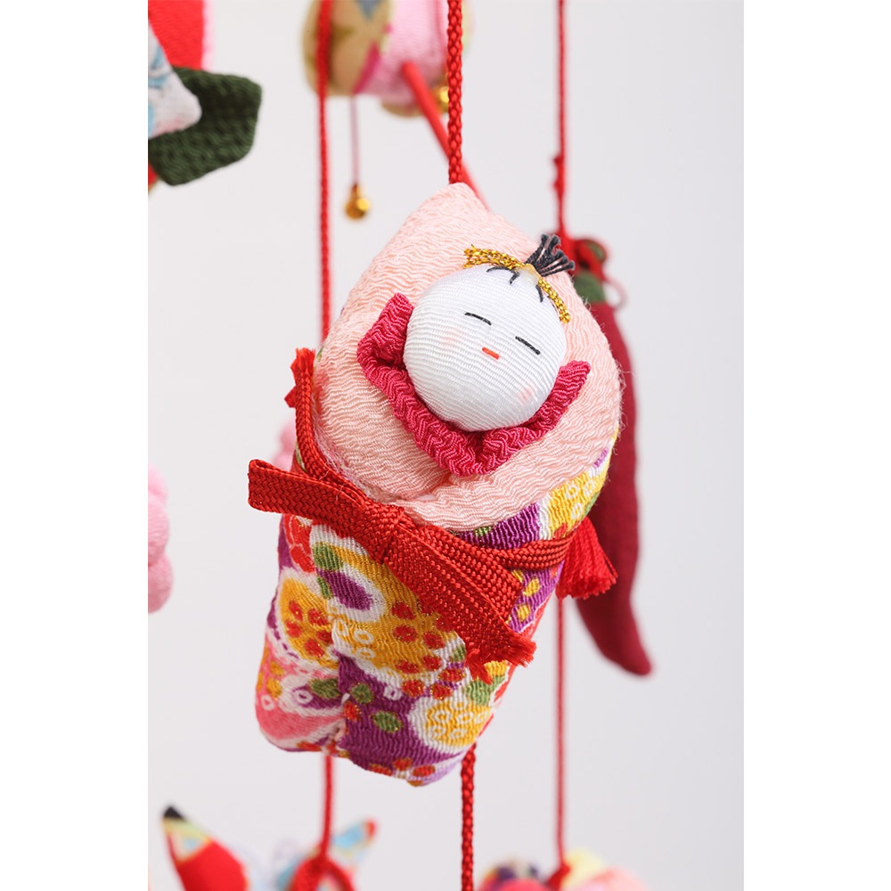 つるし雛 伸縮スタンド付 6H-R4 | ひな人形 | 【公式】 人形の久月