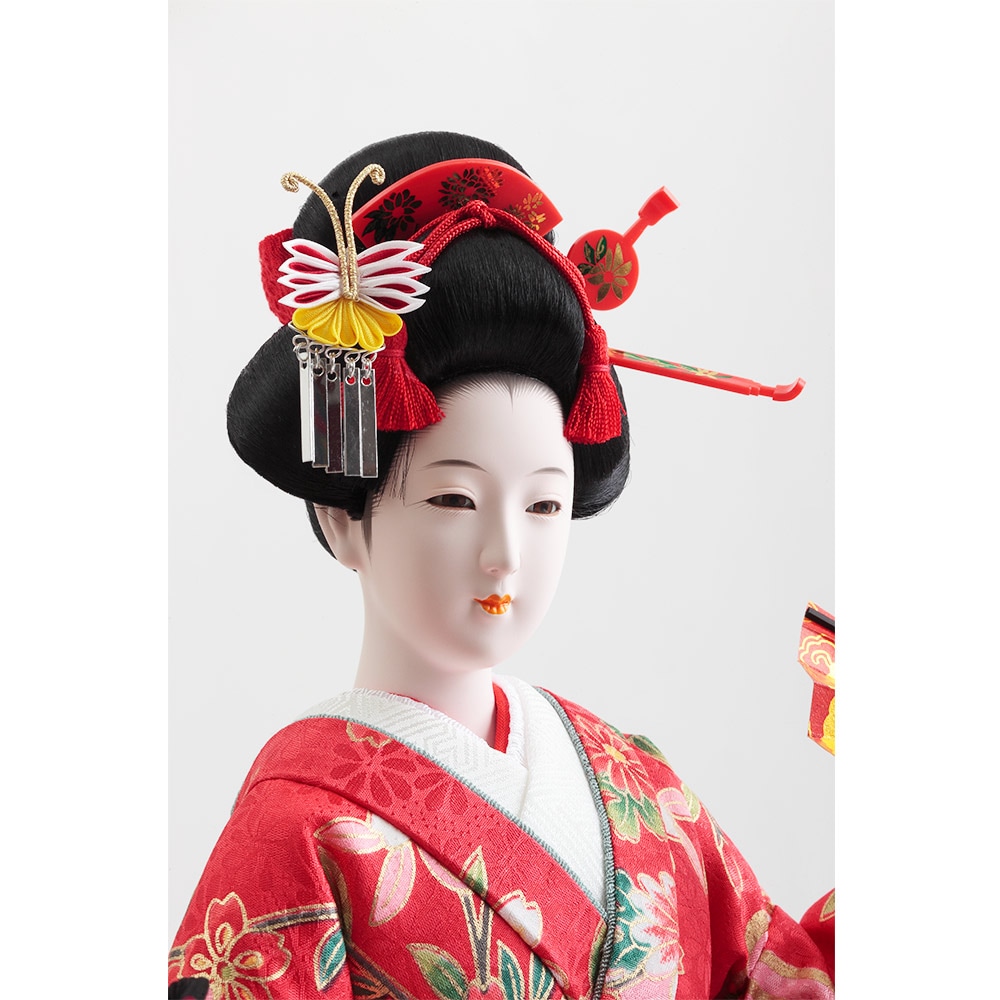 山崎巧絢作 尾山人形 流水桜 10号 A2046 | 尾山人形 | 【公式】 人形の