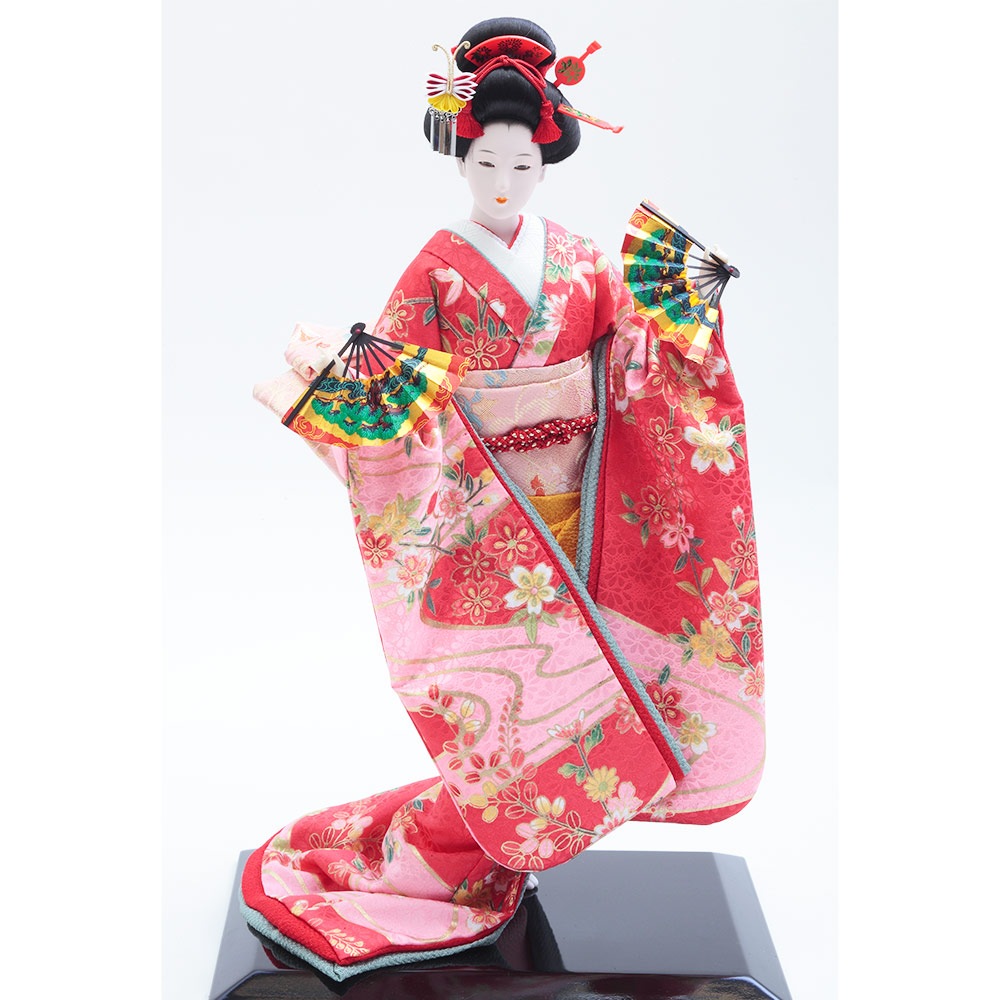 山崎巧絢作 尾山人形 流水桜 10号 A2046 | 尾山人形 | 【公式】 人形の