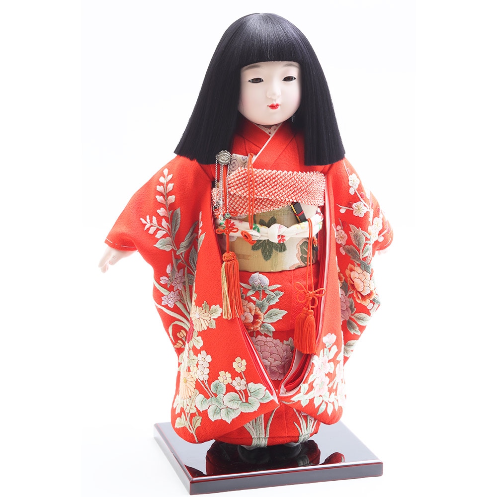 元賀章介作 市松人形 12号 6H-C17 | 市松人形 | 【公式】 人形の久月