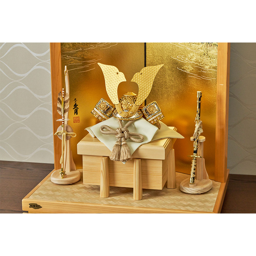 鈴木利光作 天星之兜飾り 6GR-K51 | 五月人形 | 【公式】 人形の久月