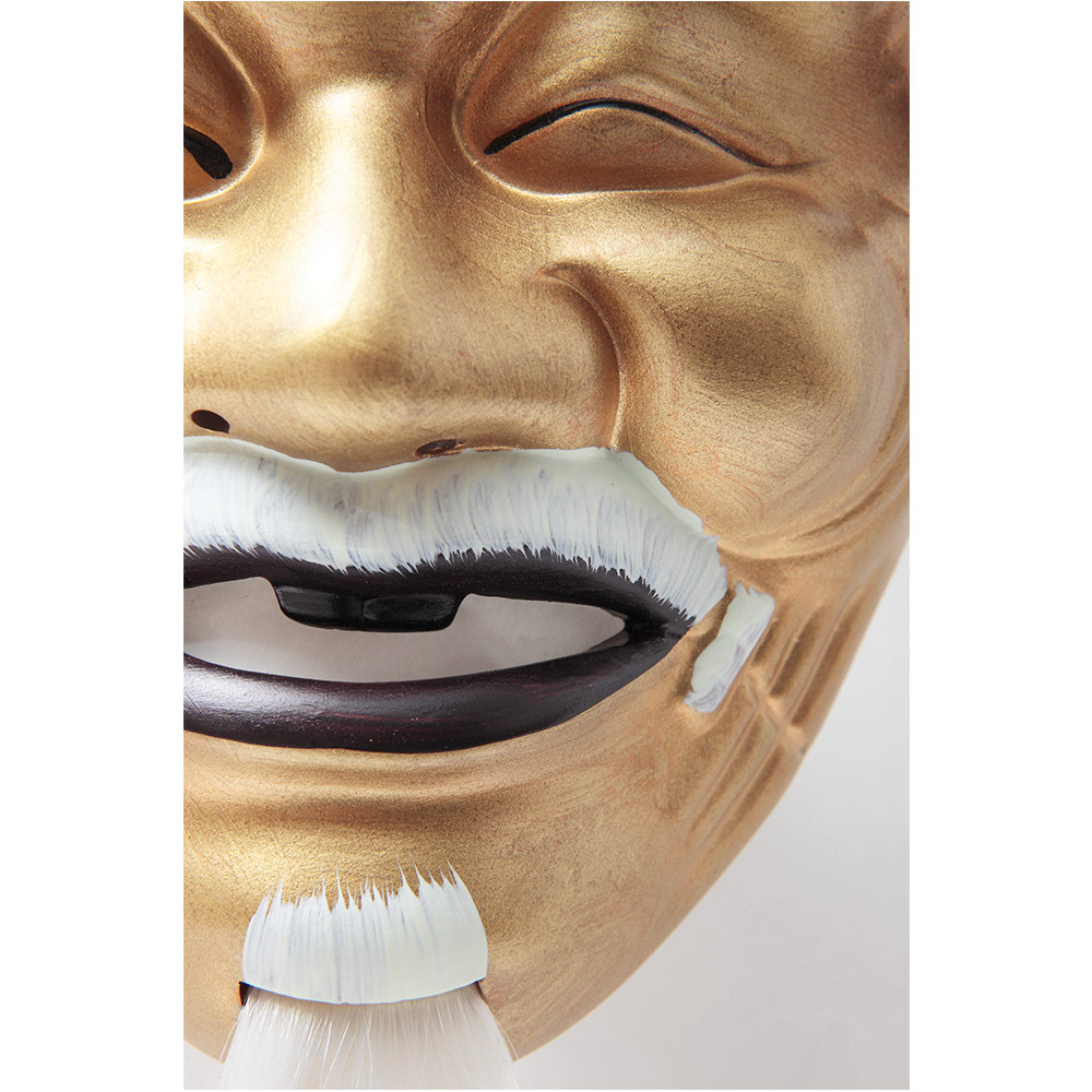 能面 翁 翁 - 能面師 倉林朗 能面展示室ー能面展示室